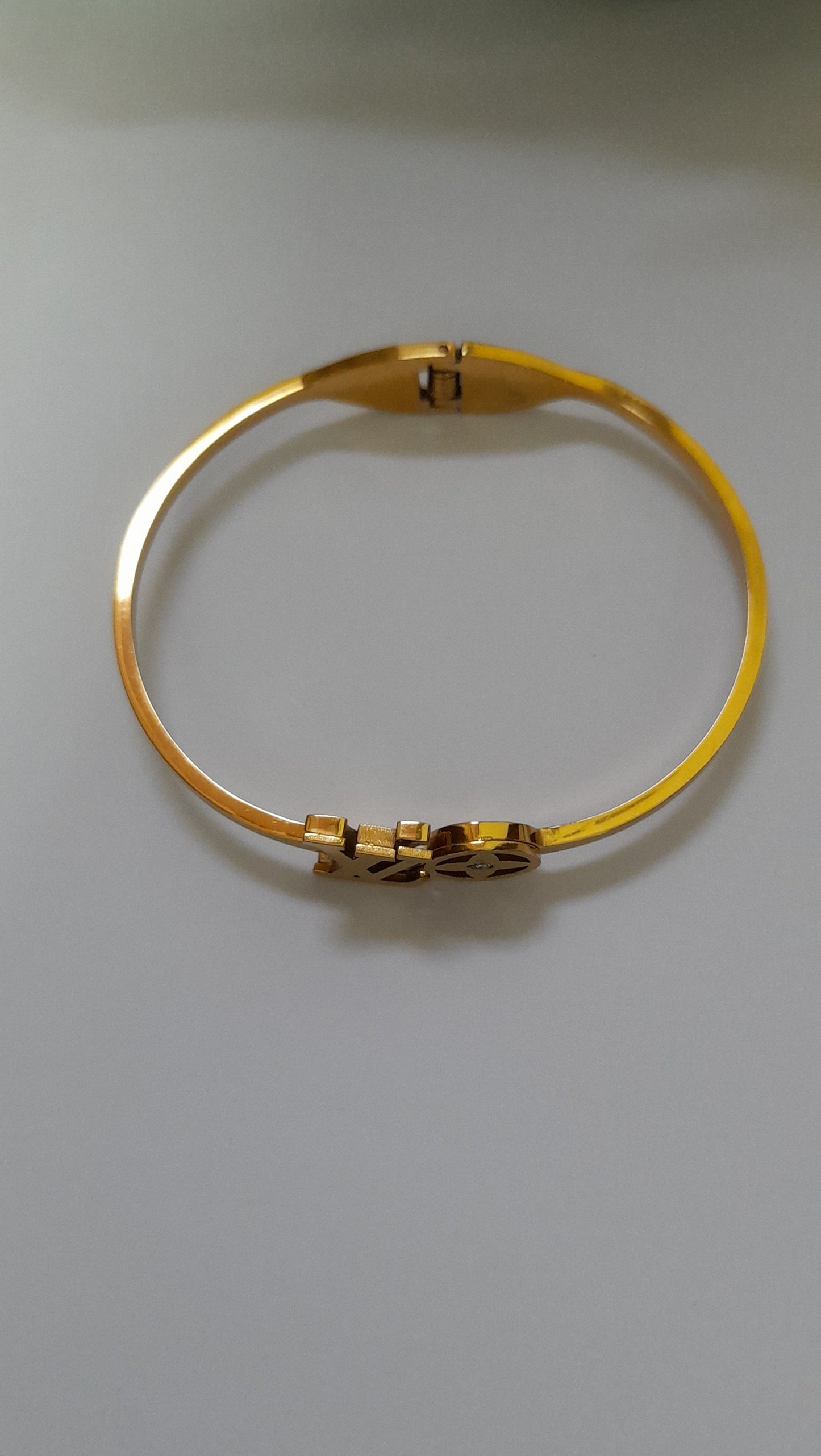 Lv Gold Bangle