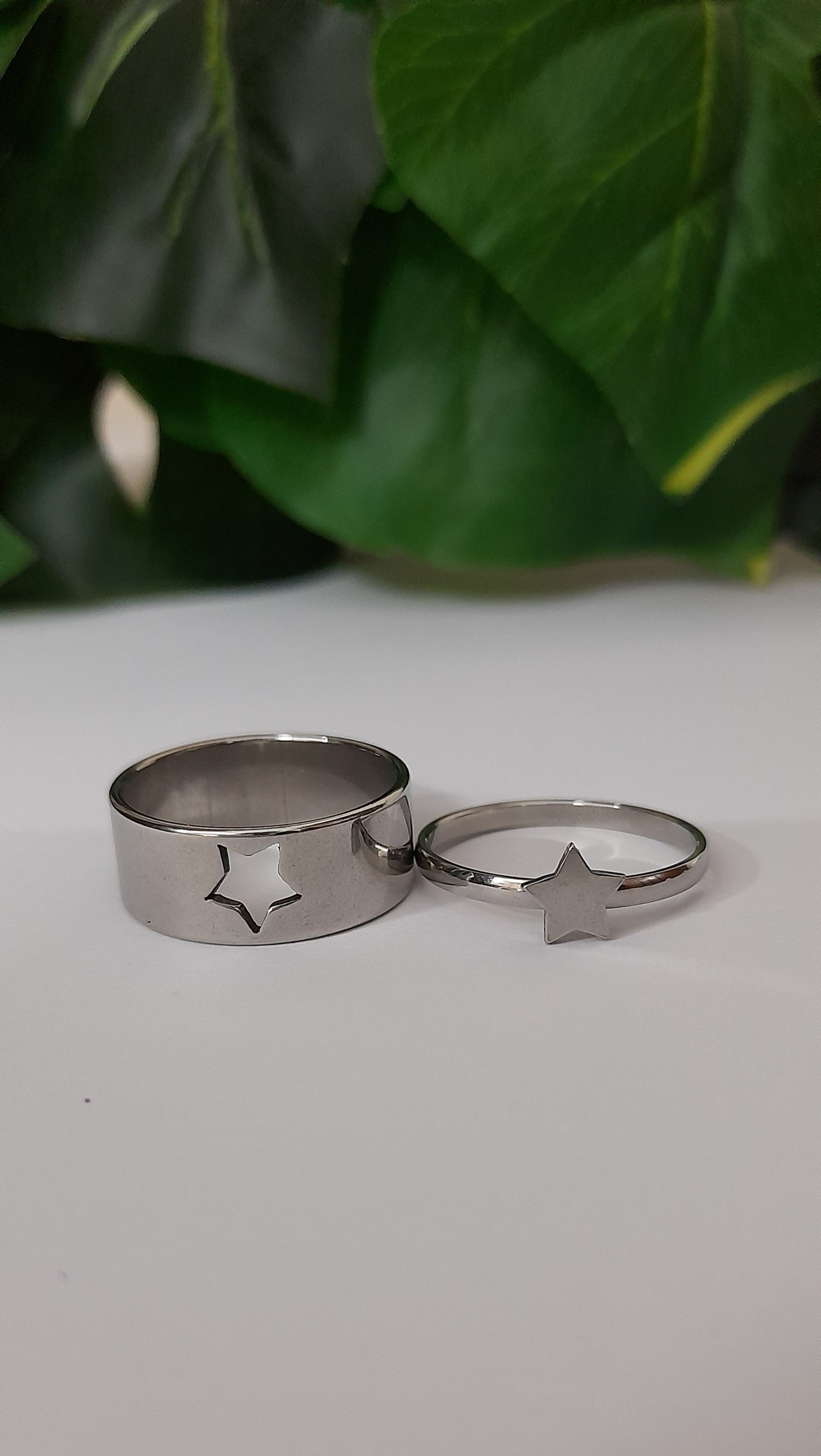 Star Couple Rings (pair) - Main Image