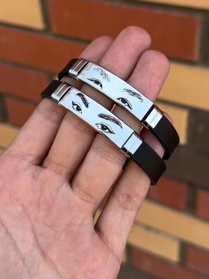 Couple Picture Bracelet ( Set of 2 Bracelets )