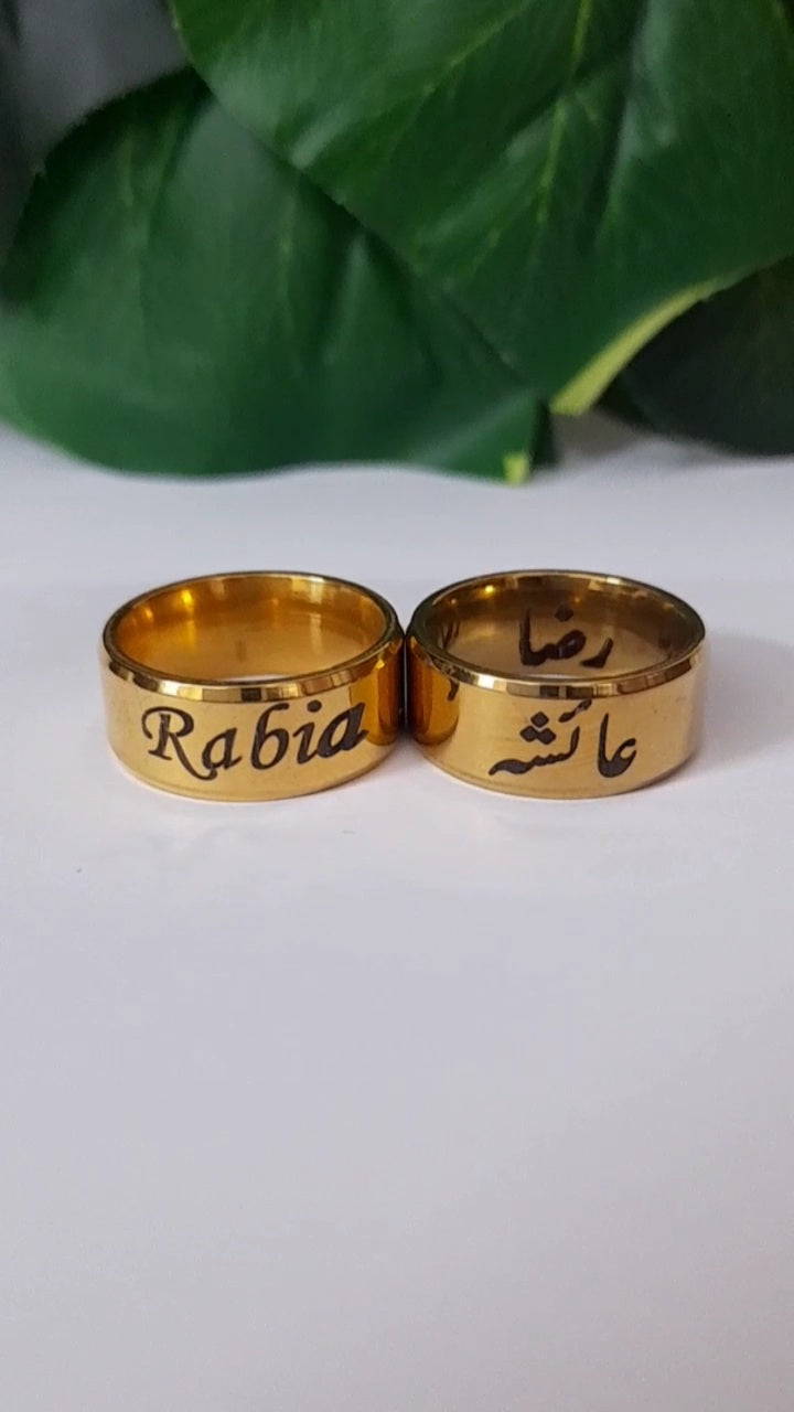 Customized Rings (pair)