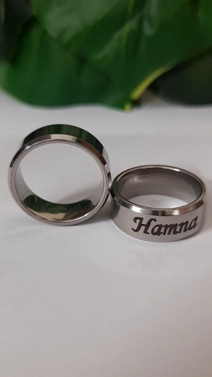 Customized Rings (pair)