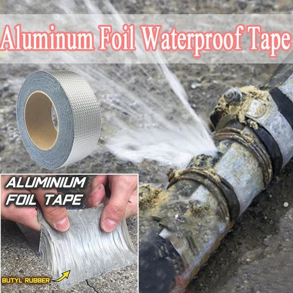 Aluminum Foil Butyl Self Adhesive Waterproof Tape