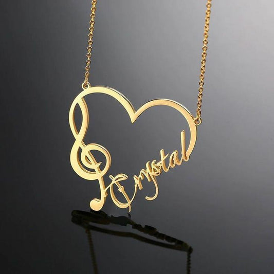 18k Gold Plated Single Name Necklace Article 4