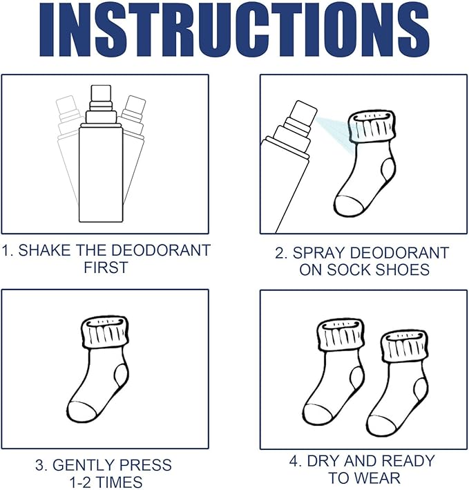 Foot Deodorant Odor Spray 100ML - ( Pack Of 2 )