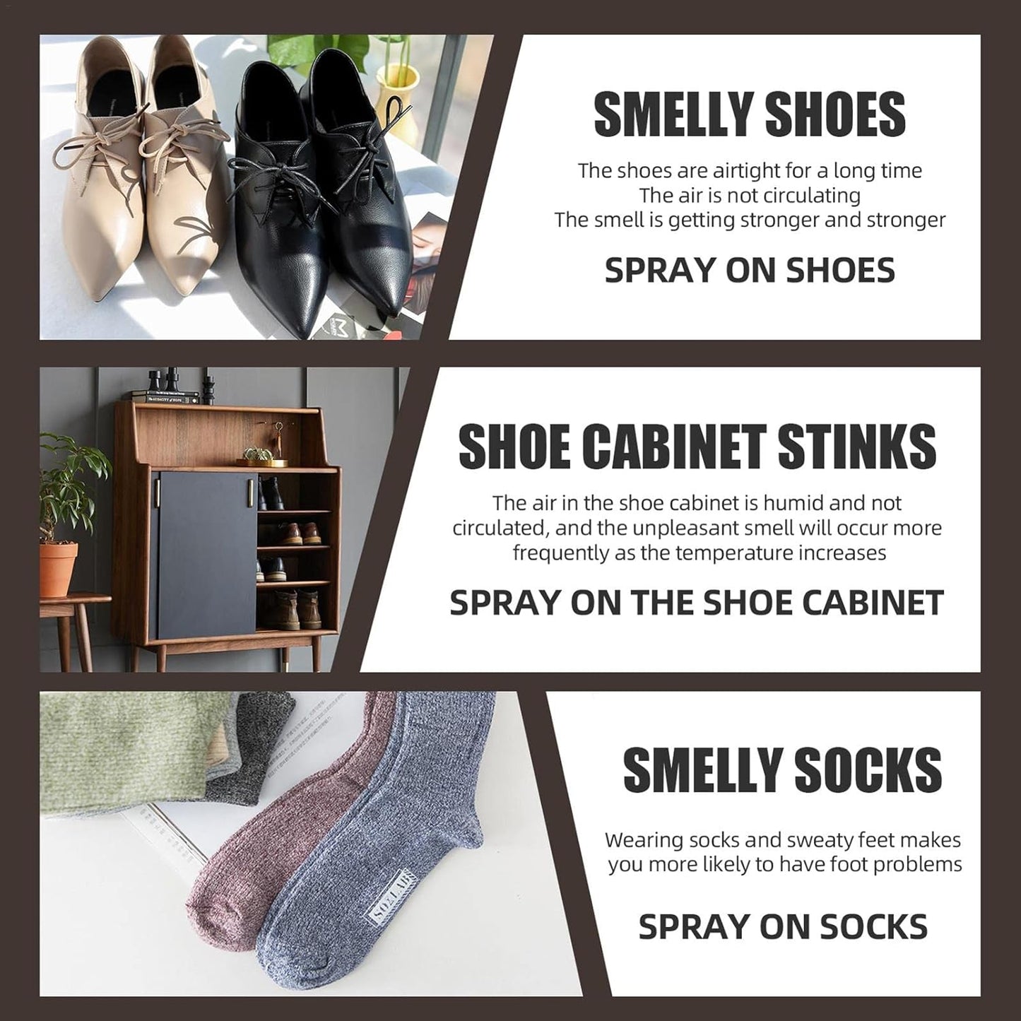 Foot Deodorant Odor Spray 100ML - ( Pack Of 2 )