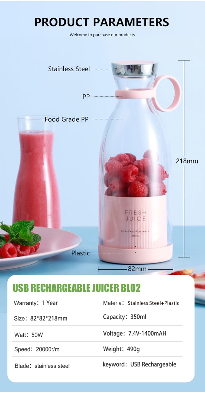 Portable Electric Juicer