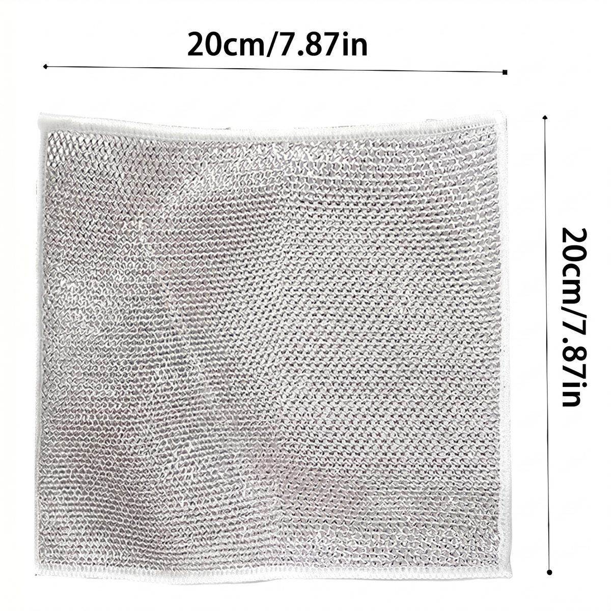 Steel Wire Dish Cloth - 10 Pieces | Non-Scratch