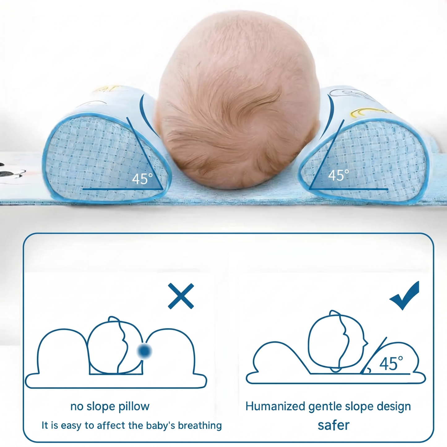Baby Shaping Head Support Pillow
