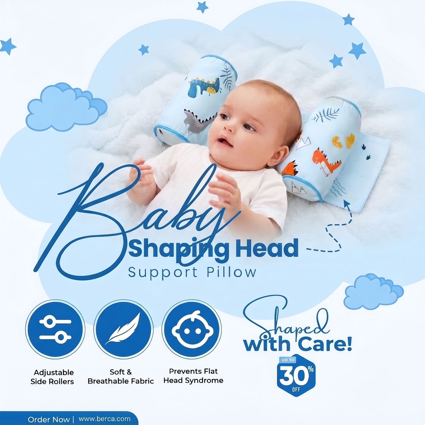 Baby Shaping Head Support Pillow