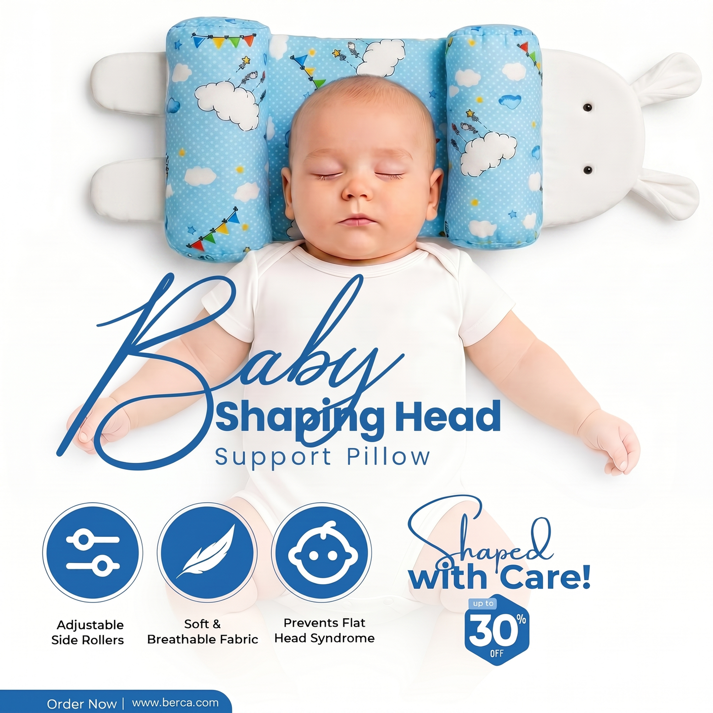 Baby Shaping Head Support Pillow - Art 2