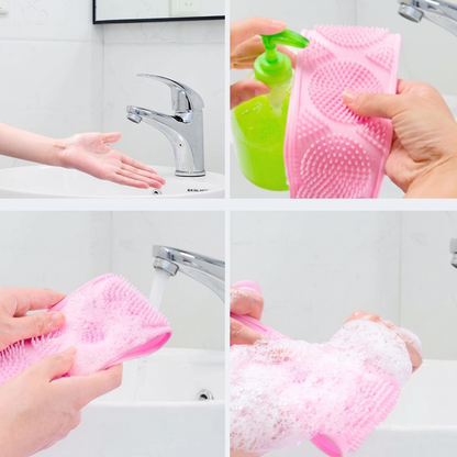 Silicone Bath Scrubbing Belt