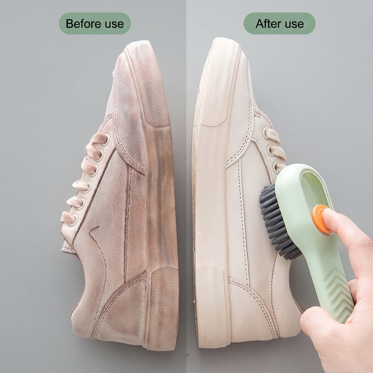 Press & Clean Shoe Brush