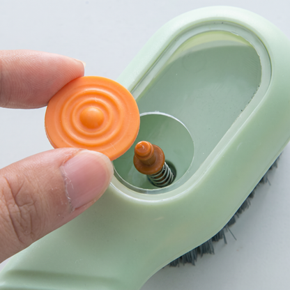Press & Clean Shoe Brush