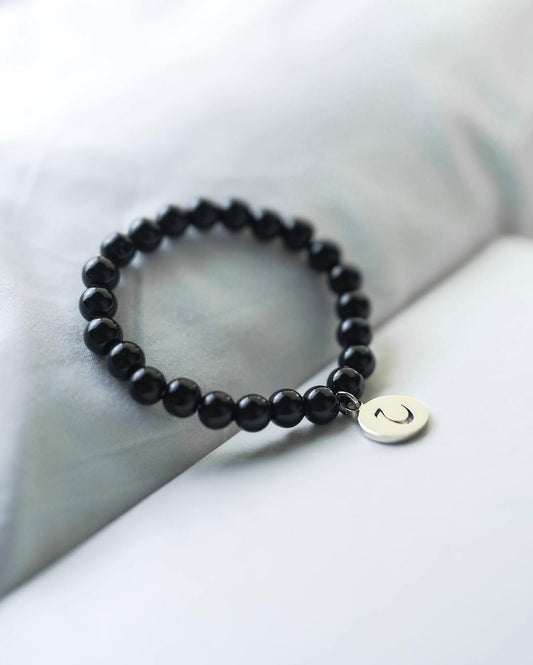 Couple Initial Bracelet -  Set of 2 Bracelets