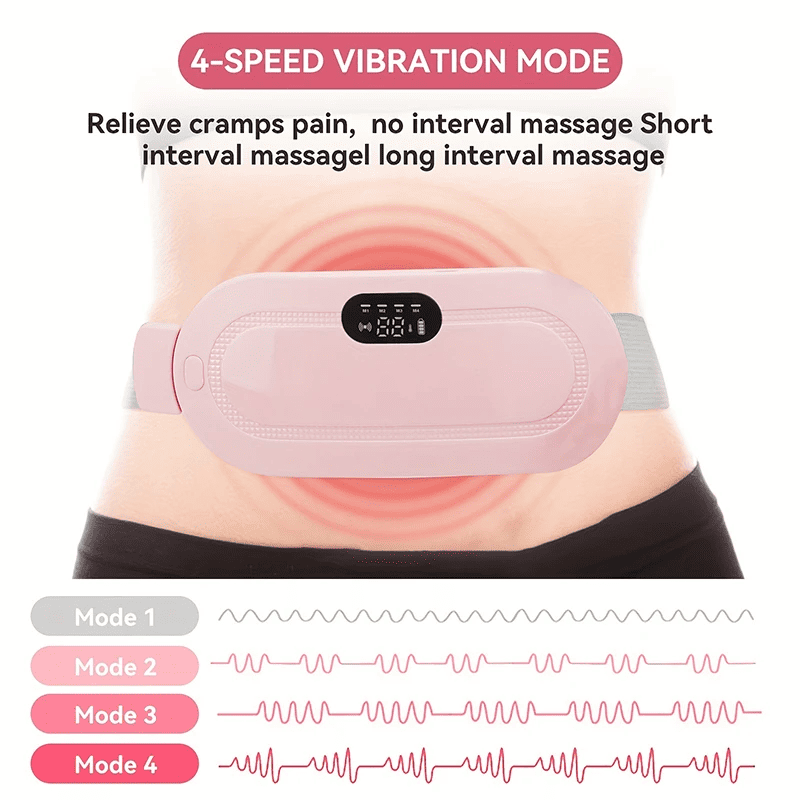 Menstrual Period Heating Belt for Cramps Massage