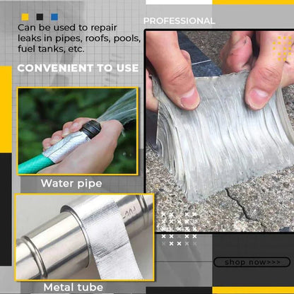 Aluminum Foil Butyl Self Adhesive Waterproof Tape
